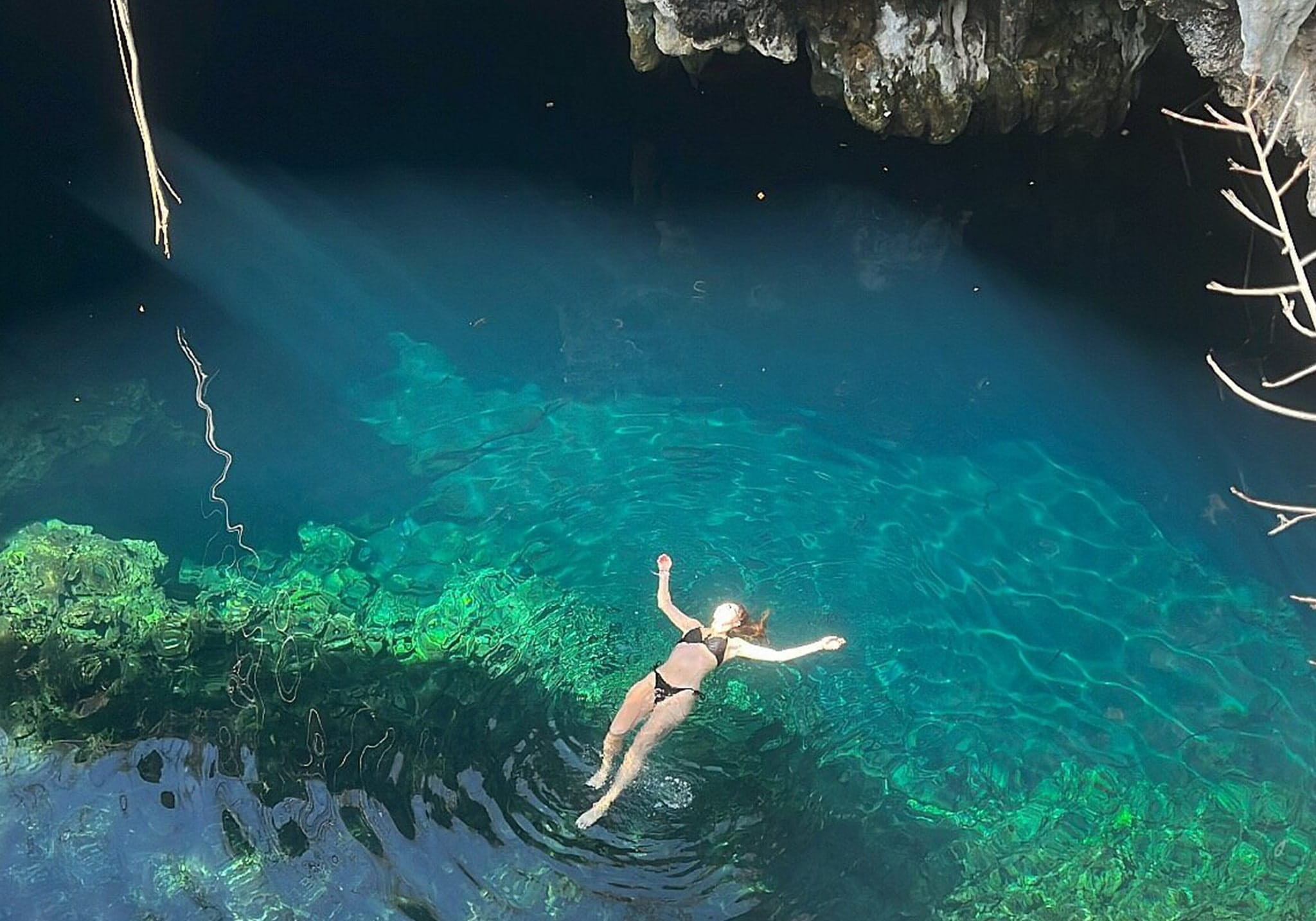 The Crystal Clear Pool of Maalum Cave