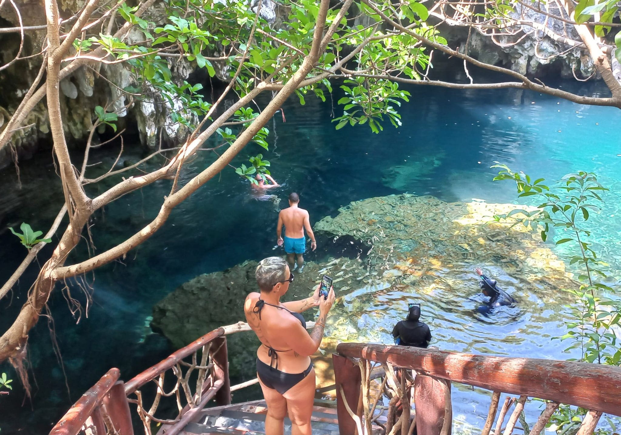 The Crystal Clear Pool of Maalum Cave