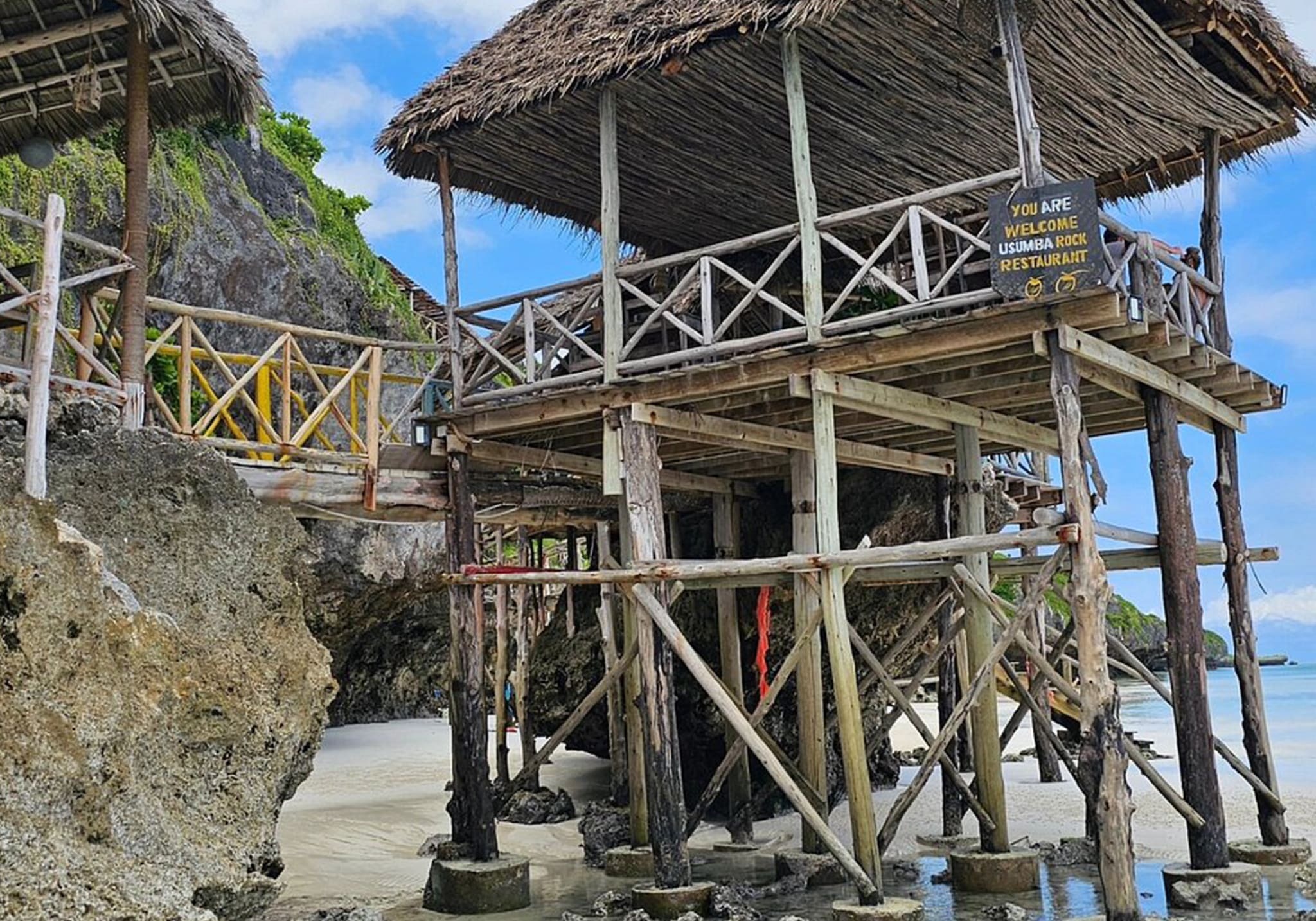 A Table Above the Sea – Usumba Rock Restaurant