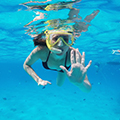 Snorkeling at Misali Coral Gardens